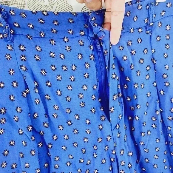 ettitwa by anthropologie Paisley Wide Leg Women's Pants Size 4 - Picture 4 of 9